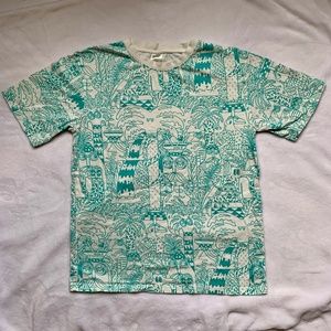 IKEA x Steven Harrington Designed Aqua T-Shirt
